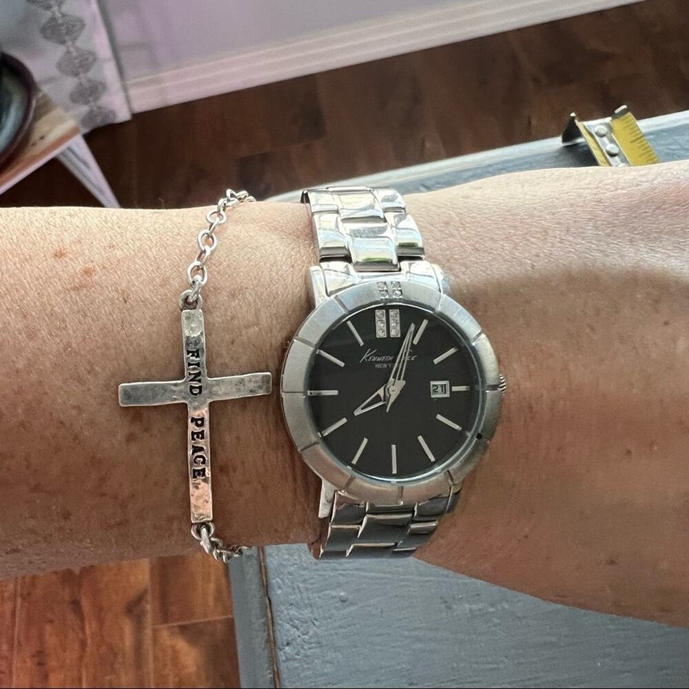 Kenneth Cole Silver Tone Watch